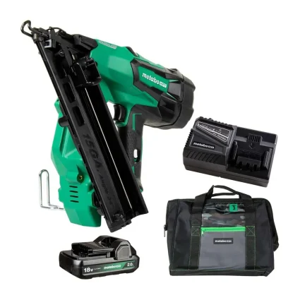 Metabo HPT NT1865DMASTM 18V MultiVolt akkus ferde tárás finish szegezőgép készlet